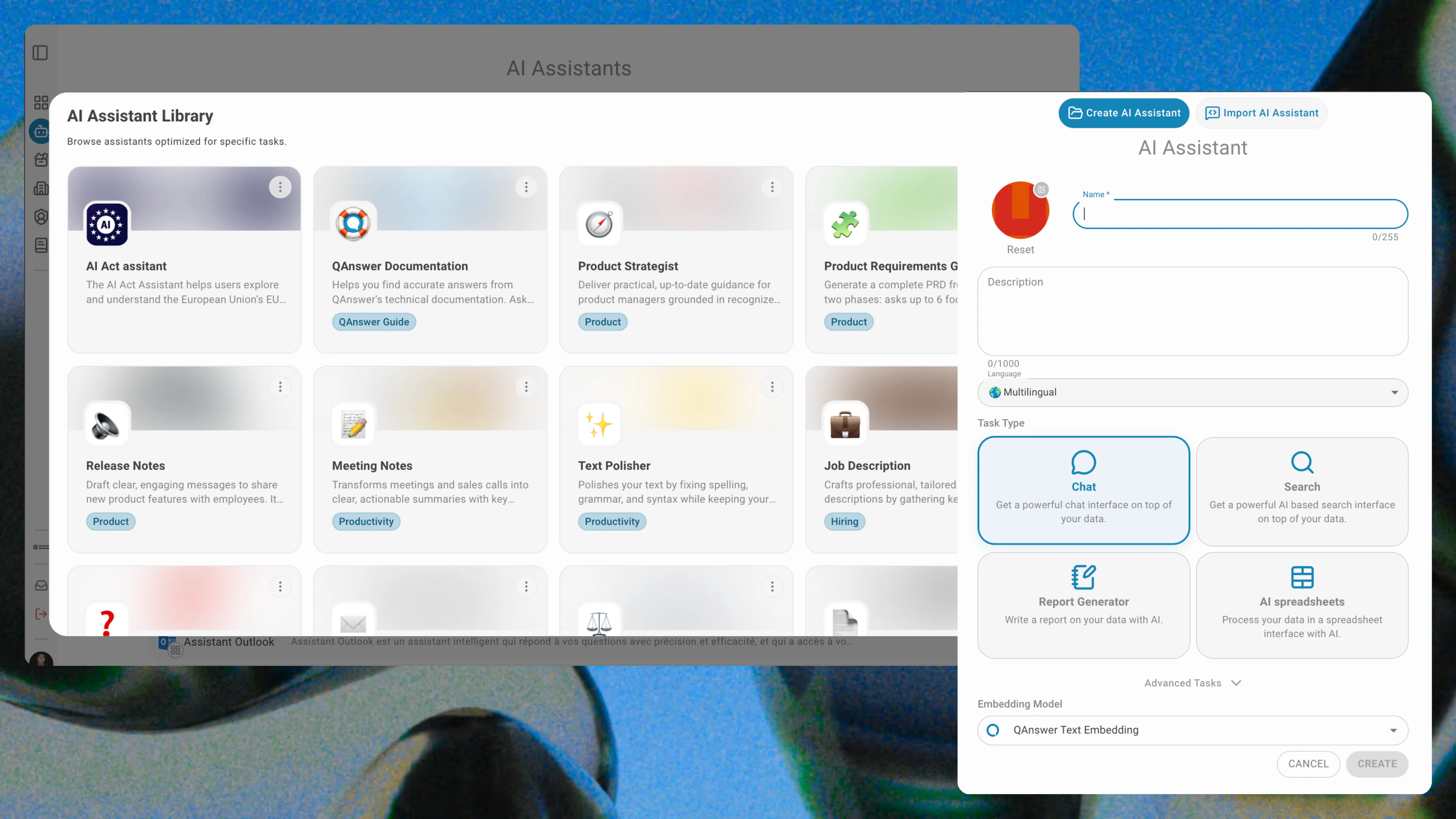 QAnswer AI Assistants for customer service
